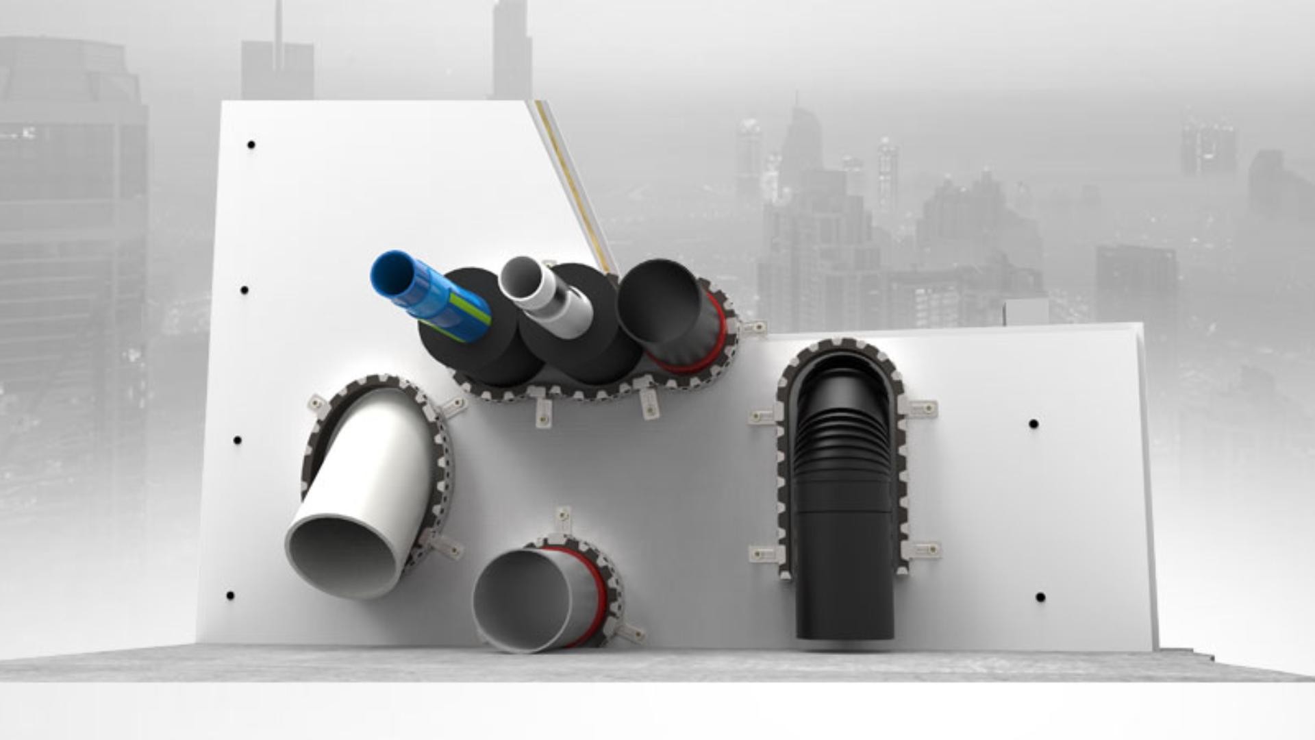 Prevent fire penetration by sealing openings and penetrations!