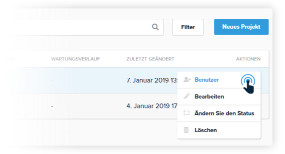 Benutzer hinzufügen