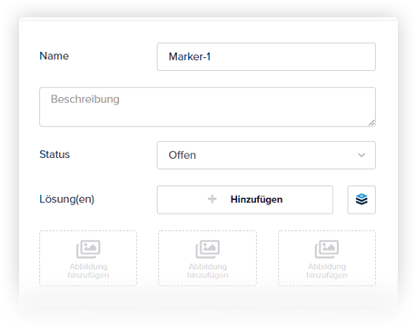 Verknüpfen Sie eine Multi-Sektor-Lösung mit einem Marker